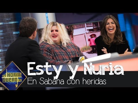 El percance de Nuria Roca en Sabana que terminó con "heridas y sangre" - El Hormiguero 3.0