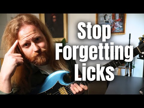 How To Remember Guitar Licks - Four Straightforward Tips