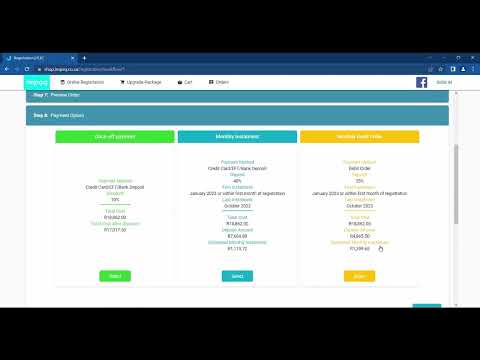 How to register with impaq 2023