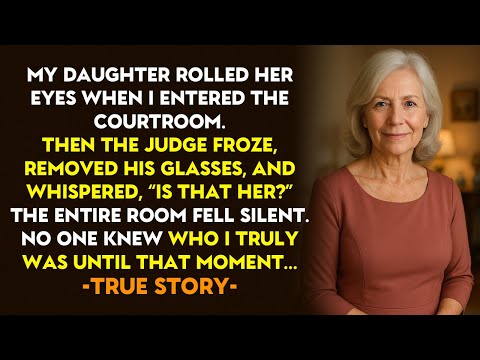 HER TRUE STORY FROM NEVADA 👵💔 My Daughter Tried to Take My Home—Until the Judge Froze When He Saw Me