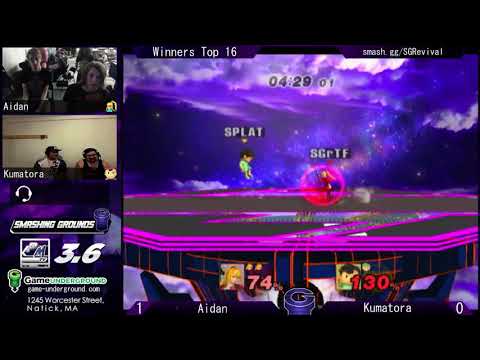 SG Revival PM - Aidan (ZSS) vs. Kumatora (Ness) - Project M WR1