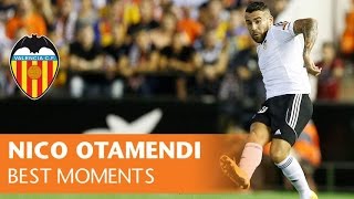 preview picture of video 'Best moments of Nico Otamendi at Valencia CF'