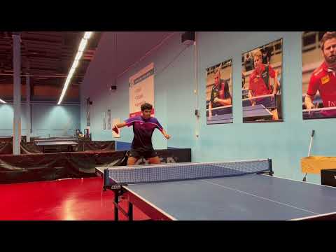 Butterfly Training Tips with Angel Naranjo - Backhand Power Looping from Mid distance