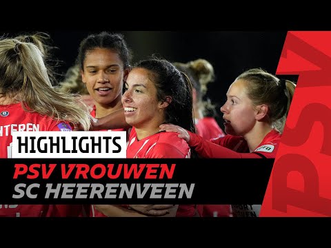 FANTASTISCH DOELPUNT PATTIWAEL! 😍☄ | HIGHLIGHTS PSV Vrouwen - sc Heerenveen Vrouwen