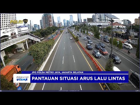 NTMC POLRI - PANTAUAN ARUS LALU LINTAS SORE 24/11/2025