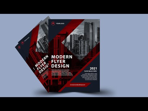 Easy Flyer Design Tutorial Creative A4 Flyer Design Photoshop CC Tutorial Vertex Graphic