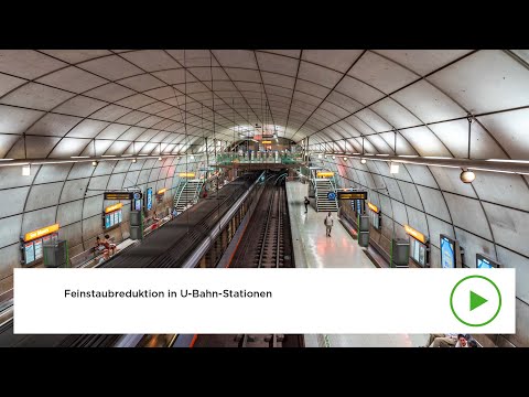 Feinstaubfiltration gegen unterirdisch schlechte Luft in U-Bahnhöfen