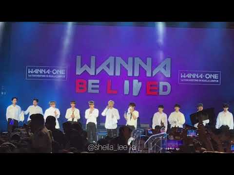 KANG DANIEL INTRO & THINGS ARE GETTING HECTIC - WANNA ONE KUALA LUMPUR MALAYSIA #WANNAONEinKL