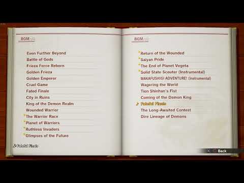 DRAGON BALL Z: KAKAROT - The 23rd World Tournament - Dlc5 - All Music / Theme Tracks