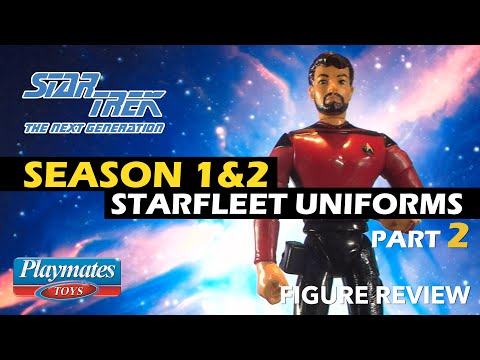 Star Trek Toy Review: Playmates: Star Trek The Next Generation's First & Second Season - Part 2