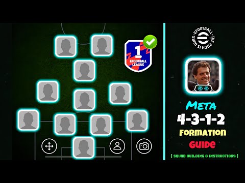 4-3-1-2 IS Hack With This Longball Counter Squad Build🤯 EFOOTBALL | MUST TRY!!