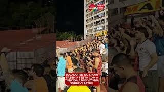 Sport faz a festa após vitória contra o Retrô