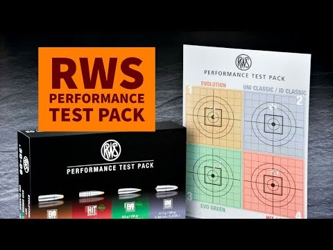 RWS Performance Test Pack - a hunting ammunition combi-package