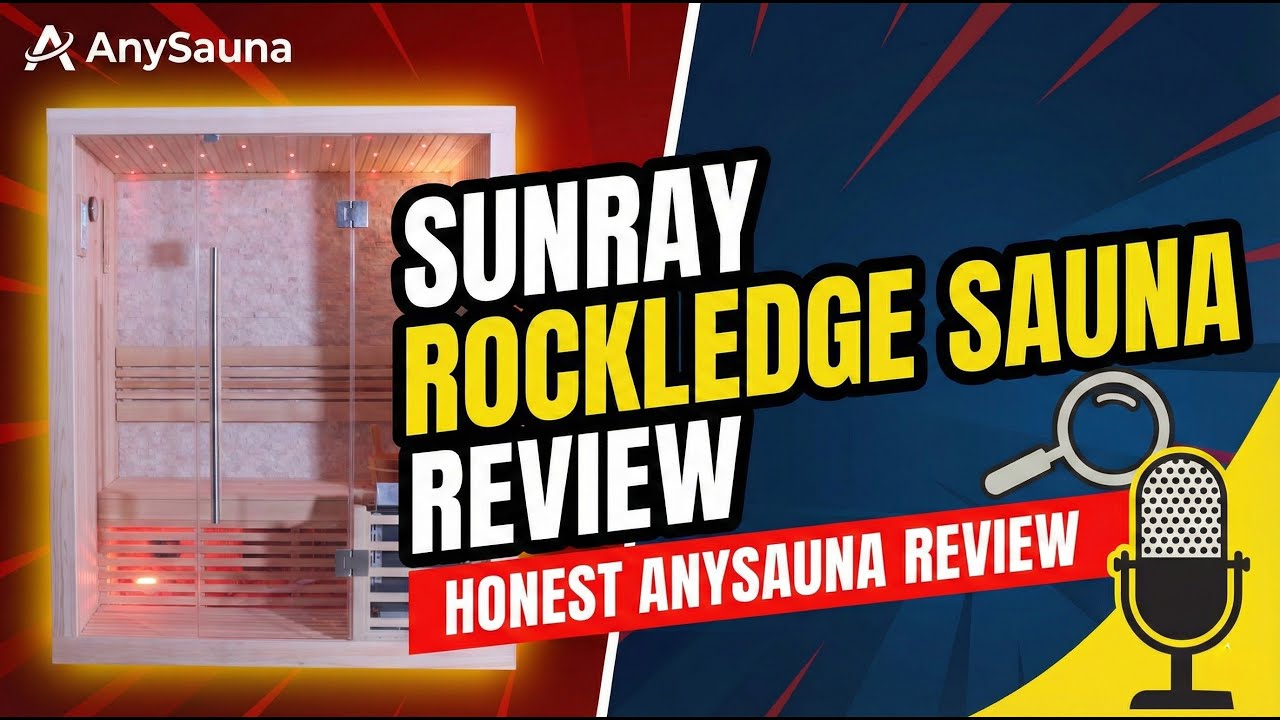 Sunray Westlake 3 Person 4.5 kW Hardwood Indoor Traditional Sauna video thumbnail