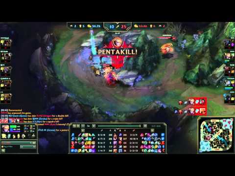 Pentakill by 닉변한다데 as Ezreal