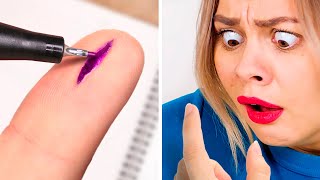 7 Divertidas bromas para la escuela || ¡Bromas fáciles para el regreso a clases!