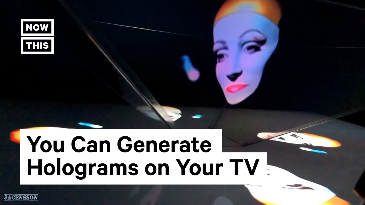 YouTuber Shows How to Generate Holograms #Shorts