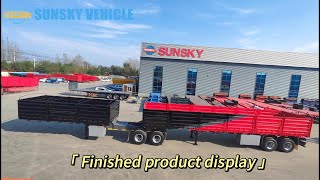 Продажба на полуремарке шаси SUNSKY Brand 60FT SUPERLINK TRAILER - Изображение 4 | Autoline BG Нов полуремарке шаси SUNSKY Brand 60FT SUPERLINK TRAILER | Изображение 4 - Autoline