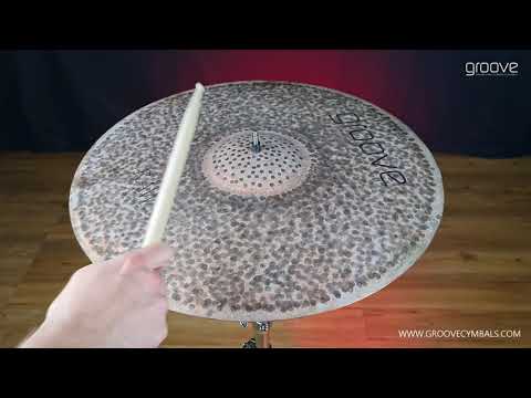 Groove Cymbals Raw Complex Ride 21" - DEMO