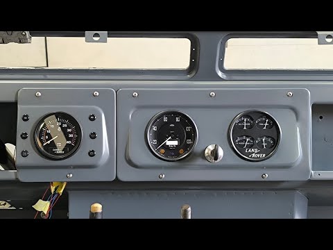 Gauges Land Rover Series 2a Restoration Part 19