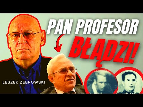 LESZEK ŻEBROWSKI -  lepiej nie pisać nic, niż byle co, czyli Żydzi w organizacjach konspiracyjnych