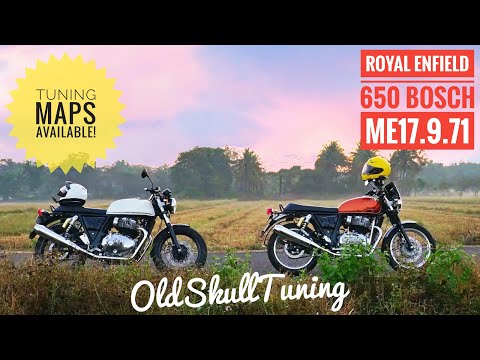 Royal Enfield 650 Bosch ME17.9.71 Tuning Maps NOW available!