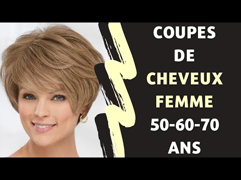 COUPES DE CHEVEUX 2023 POUR FEMME DE 60 ANS - COUPES CHEVEUX 2023 FEMME