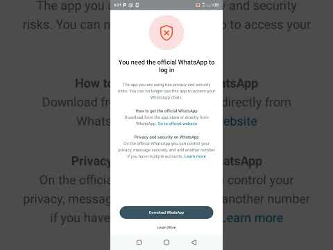 WhatsApp - I can't login to my business account on this number +233554****37