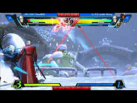 #43 Marvel Remix: UMvC3 - UGC Cloud805 vs EG Justin Wong (GRAND FINALS)