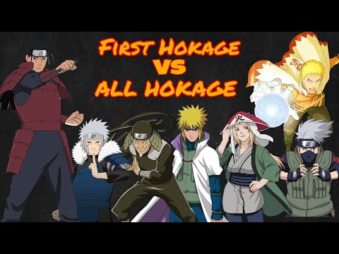 Naruto Shippuden Ultimate Ninja STROM 4 ( FIRST HOKAGE VS ALL HOKAGE )