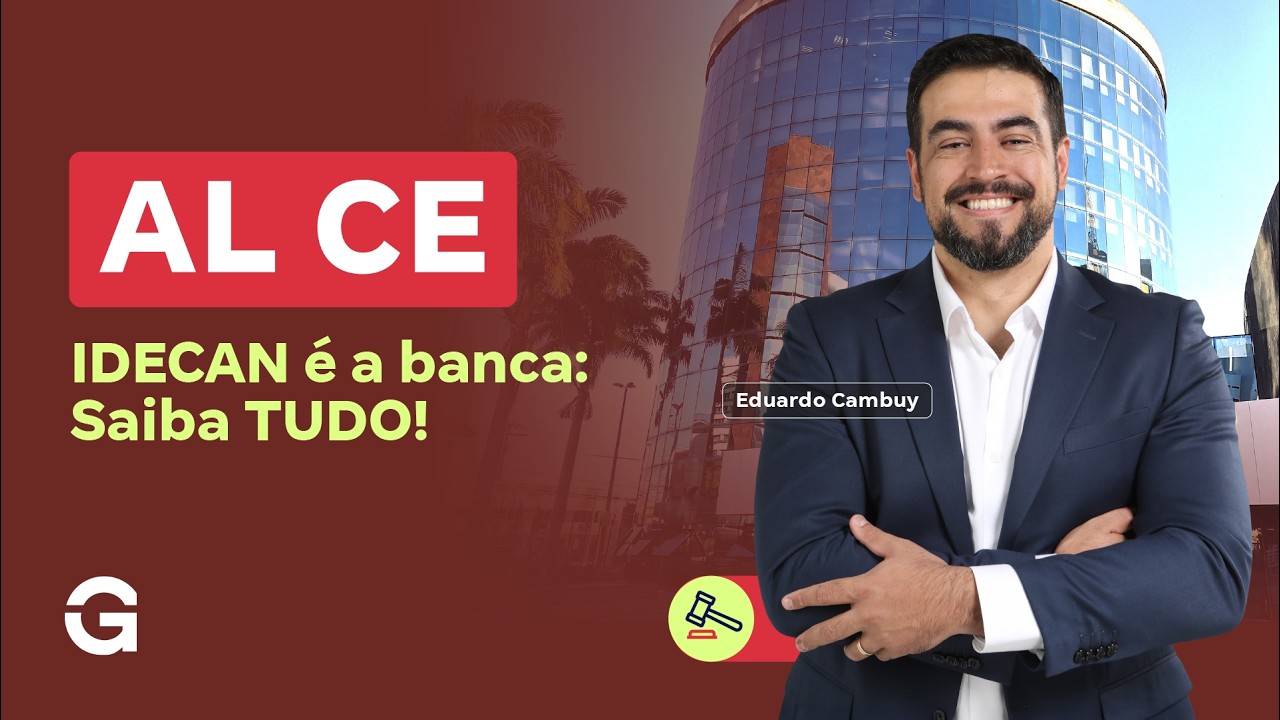 Concurso ALECE | IDECAN é a banca: Saiba TUDO!