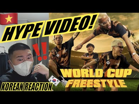 🇻🇳🇰🇷🔥Korean Hiphop Junkie react to World Cup Freestyle - Anh Phan with Larria. (VN/ENG)