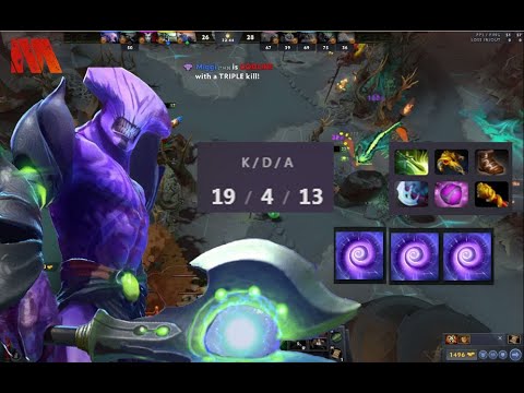 100% BASH AS FACELESS VOID(7.27) - DOTA2