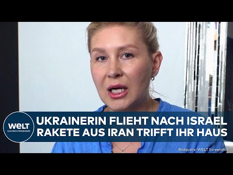 KRIEG IN NAHOST: Ukrainerin floh vor Putin nach Israel! Rakete aus dem Iran zerstört ihr Haus