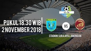 Live Streaming Persela Lamongan Vs Sriwijaya FC, Jumat (2/11/2018) Pukul 18.30 WIB