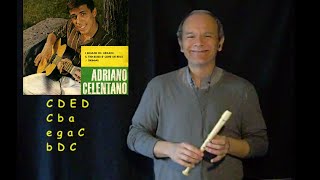 Famous Italian Song by Adriano Celentano (English Version With Letters)