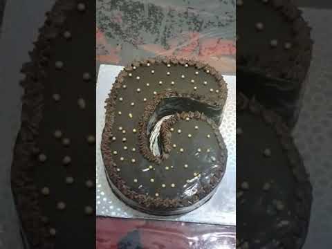 #youtubeshorts#shorts#Shorts#chocolatecake#numbercake#60's birthday cake