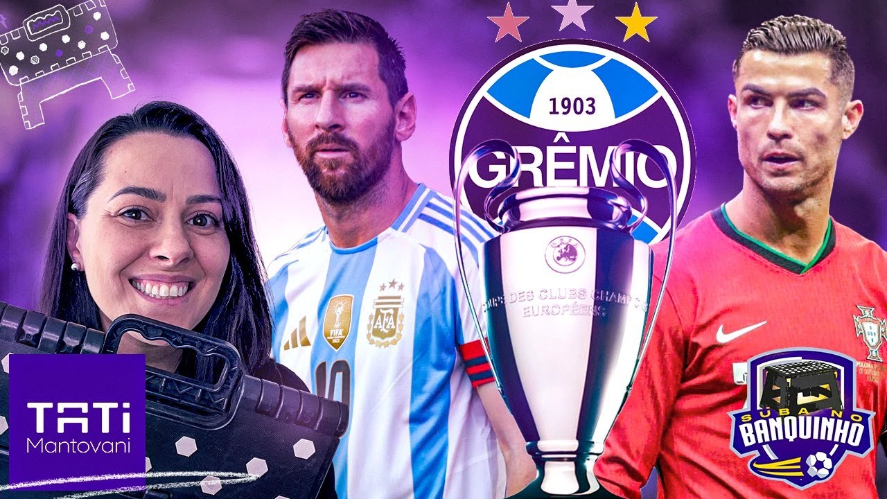 MESSI OU CRISTIANO? TORCE PRA QUE TIME? COMO SE TORNOU JORNALISTA ESPORTIVA? RESPONDENDO VOCÊS!