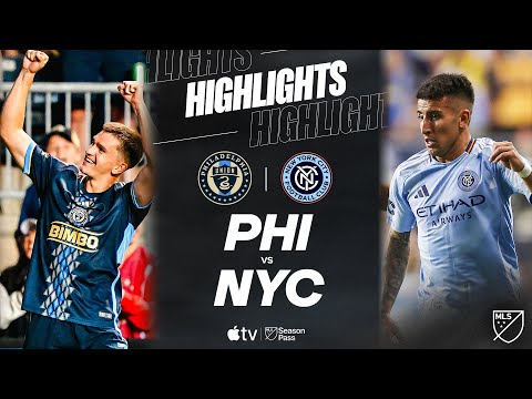 Philadelphia Union vs. New York City FC | Full Match Highlights | 2025 Supporters' Shield Clinched!