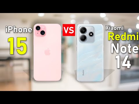 iPhone 15 VS Xiaomi Redmi Note 14