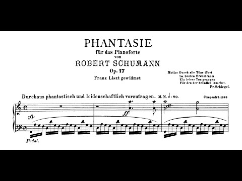 Schumann - Fantasie, Op.17 (Nelson Freire, piano)