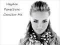 Hayden Panettiere- Consider Me (Audio)