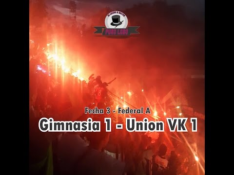 www.PuroLobo.com:  Gimnasia (MZA) 1 - Unión VK (San Juan) 1 - Fecha 3  - Federal A 2016