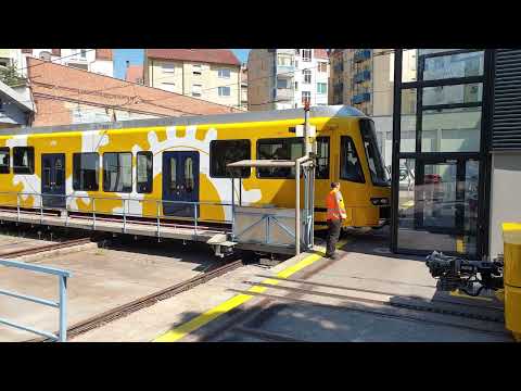 Neue Zahnradbahn für Stuttgart in Probefahrt