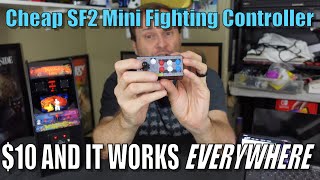 Cheap Street Fighter II Replicade Fighting USB Controller Review and Demo