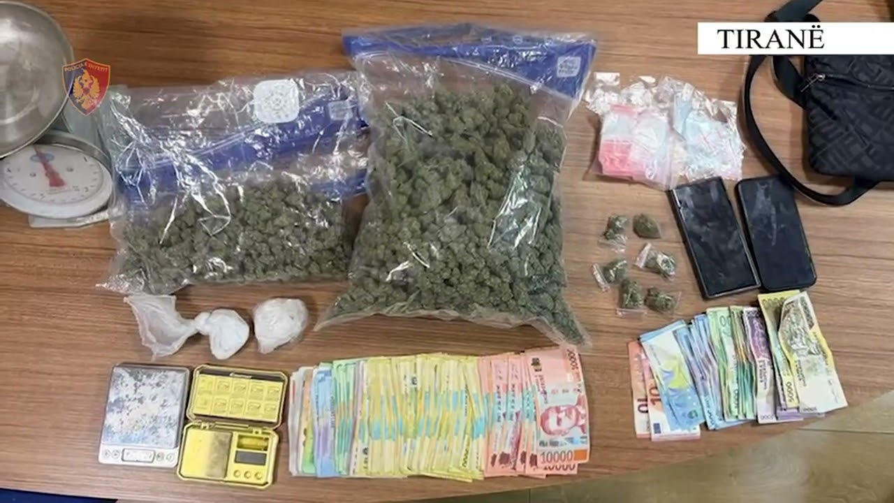 Kapet me kanabis dhe kokainë pranë një shkolle, arrestohet 35-vjeçari në Tiranë