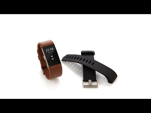 Fitbit Charge 2 Fitness Tracker w/Classic+Leather Bands