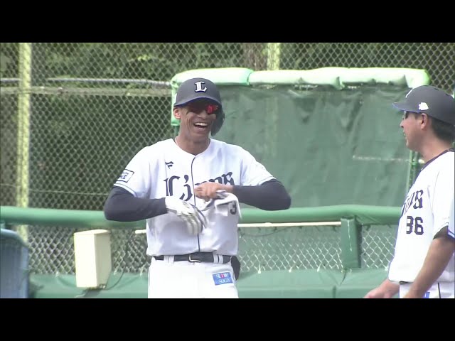 【ファーム】ライオンズ・古川雄大 三遊間を破るタイムリーヒットで先制!! 2025年7月4日 埼玉西武ライオンズ 対 北海道日本ハムファイターズ