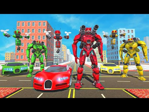 # New Transformation  Robot Car Game | # Level 1-6
