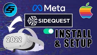 How To Setup SideQuest On Meta Quest 2/Quest/Pro 2022 On Mac | Sideload Games In VR For Oculus